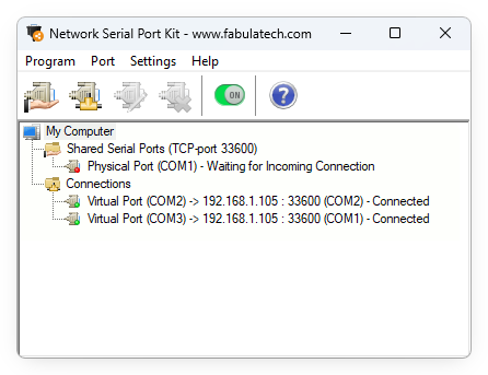 Network Serial Port Kit