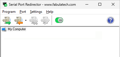 Serial Port Redirector Toolbar