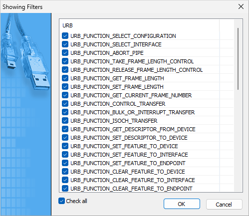 Custom Showing Filters