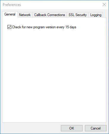 General Settings