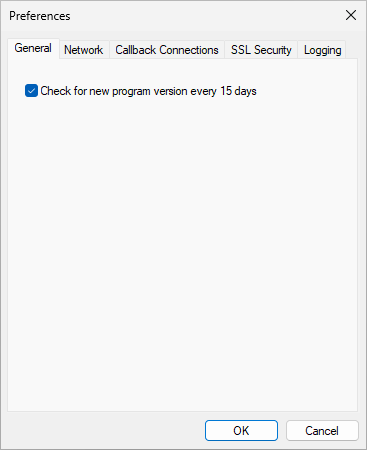 General Settings