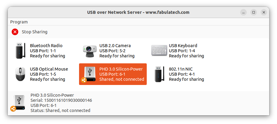 Share USB Device