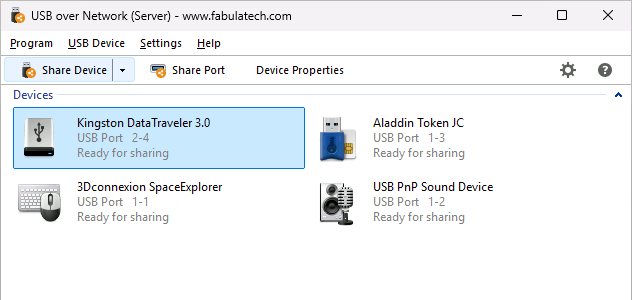 Share USB Device