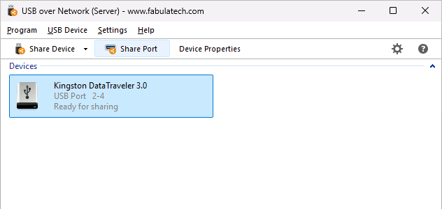 Sharing USB Port